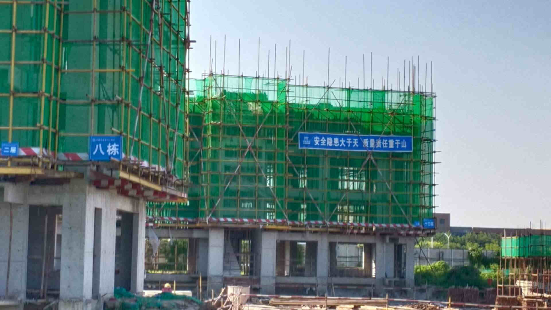 蓟州鸿坤理想湾最新工程进度实拍